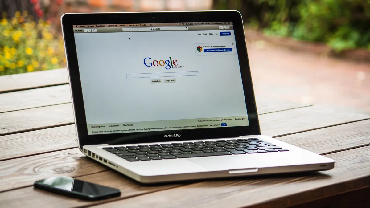 AEO vs SEO: what is different about optimizing for answer engines? AEO vs SEO: what is different about optimizing for answer engines? — Google Search Engine on Macbook Pro